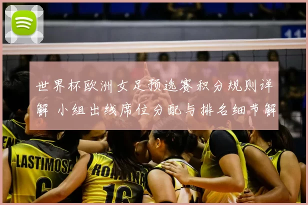 世界杯欧洲女足预选赛积分规则详解 小组出线席位分配与排名细节解析